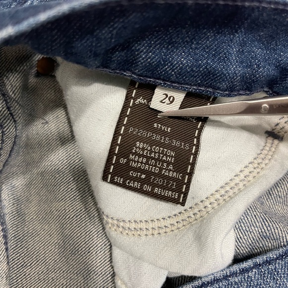 7 For All Mankind Jeans Size 29 Flare Leg - Picture 5 of 8